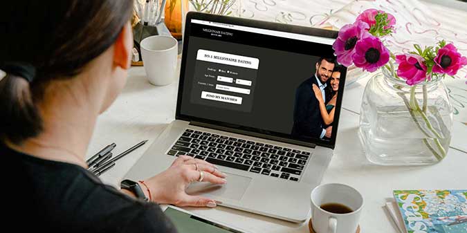 millionaire dating profile